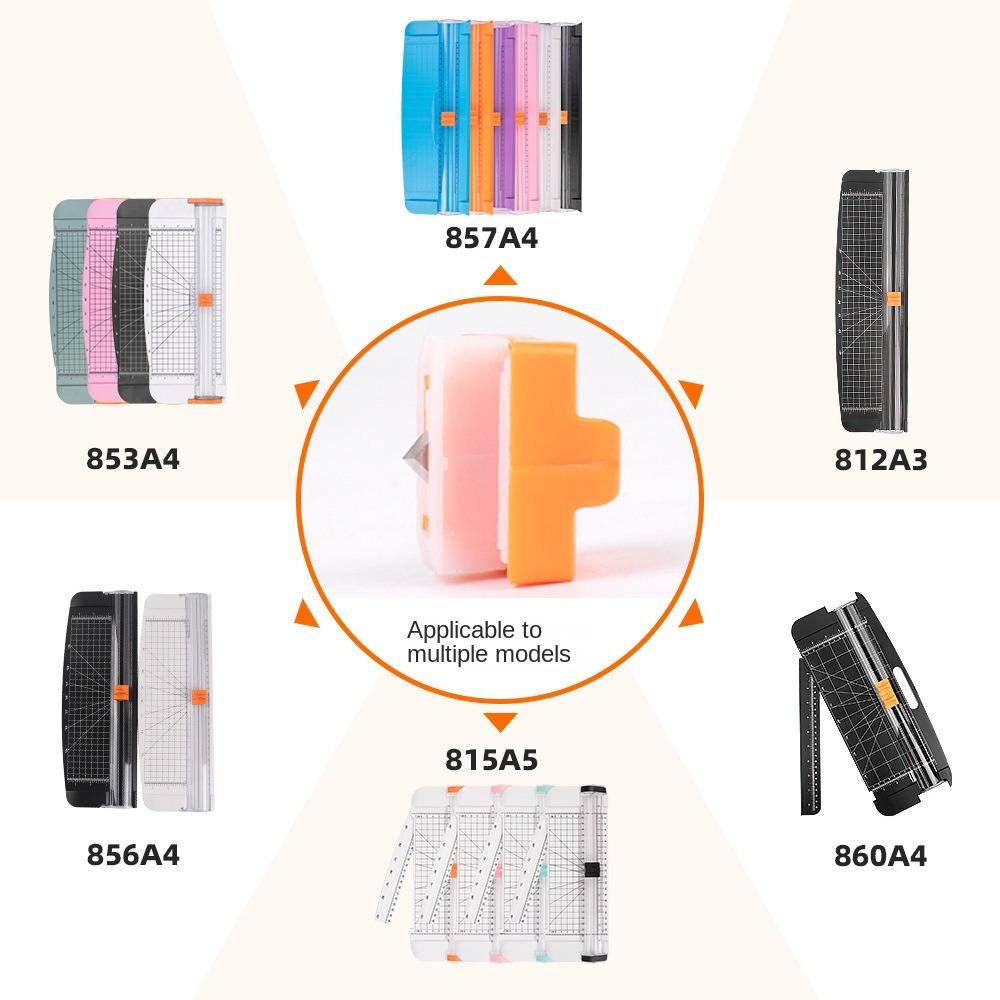 4PCS 3 Colos for Choose Paper Trimmer Blades Refill  Paper Trimmer