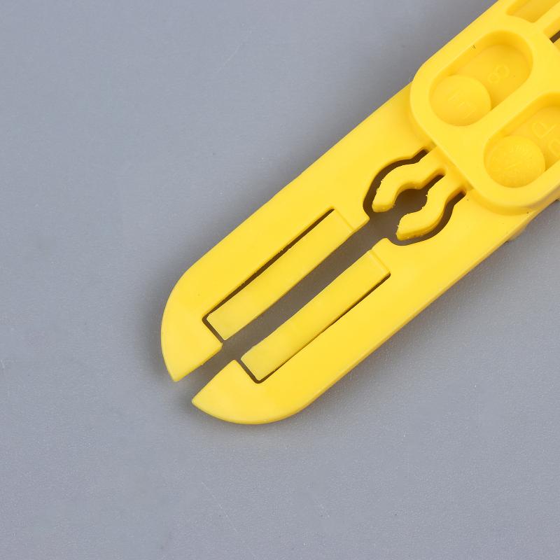 Plastic Anti-Pinch Protection Plate For Brake Calipers - 4-Position Design For Hydraulic Brake Lower Pistons