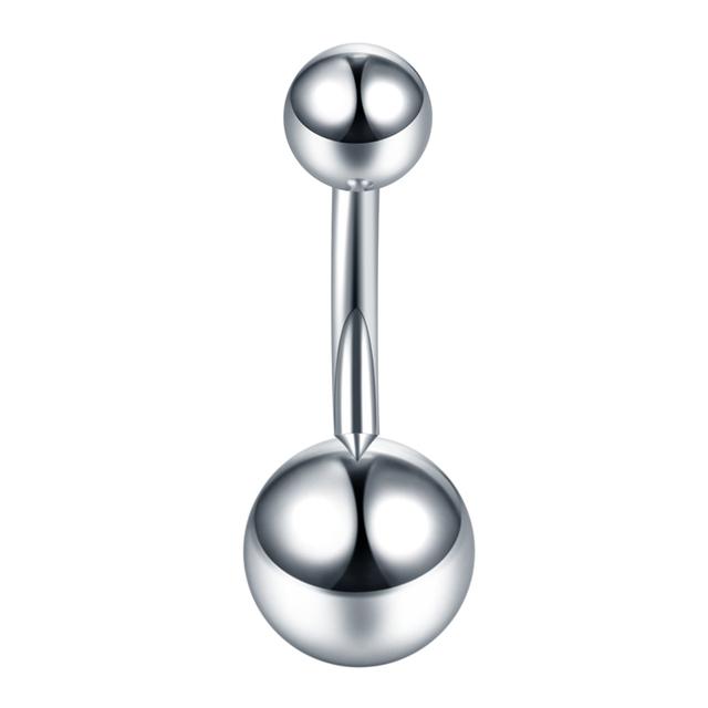1Pc Surgical Steel Belly Button Ring Navel Nombril Piercing CZ Belly Ring Sexy Women Belly Piercing Body Jewelry Ombligo 14G