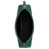 Coach Teri 25 Logo Zip Closure Leather Crossbody Shoulder Bag Medium Women Bags Grandma-Green CV938-QBDM9