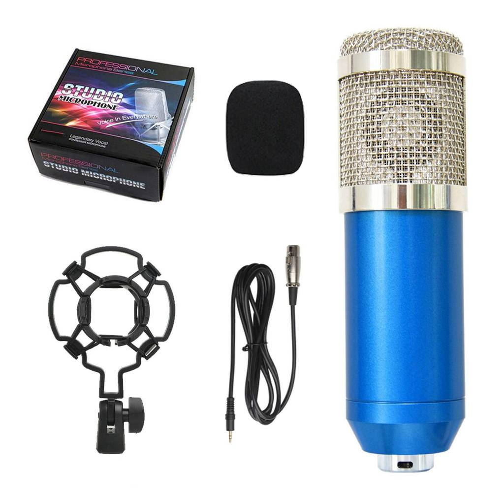 Condenser Microphone Small Set Mobile Phone Computer Anchor Live Karaoke Recording Microphone