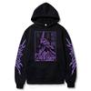 Erkekler Kapüşonlular Anime Evangelion Grafik EVA-00 PROTO TIPI Unisex Büyük Boy Uzun Kollu Kazak Tişörtü Harajuku Sokak Üstleri