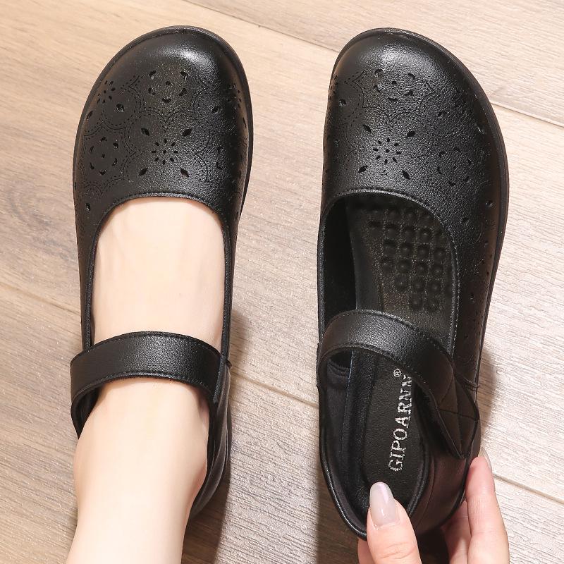 

Дышащие полые сандалии-слипоны для мам 41