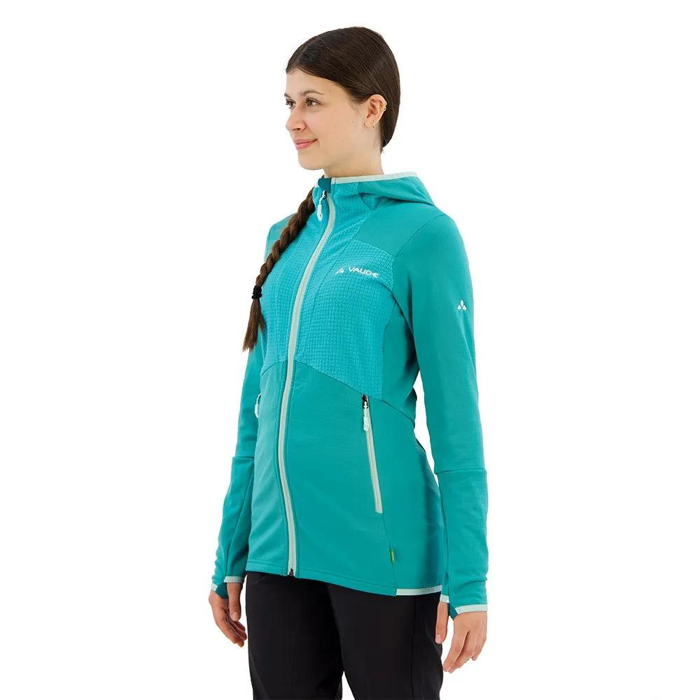 VAUDE Fleece Hoodie Monviso Grid