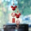 New Year Zodiac Mickey Rearview Mirror Pendant - Cute Cartoon Design for Safe Journeys