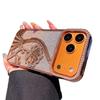 TPU Electroplated Rhinestone Floral Vine Glitter Gradient Apple Phone Case for iPhone 16 Pro Max/15/14
