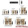 Flat Printing Curtains Without Rod Coffeelovers Curtain Fabric Versatile Polyester Home Decor Ldeal Set Of 2 Modern Made Washable