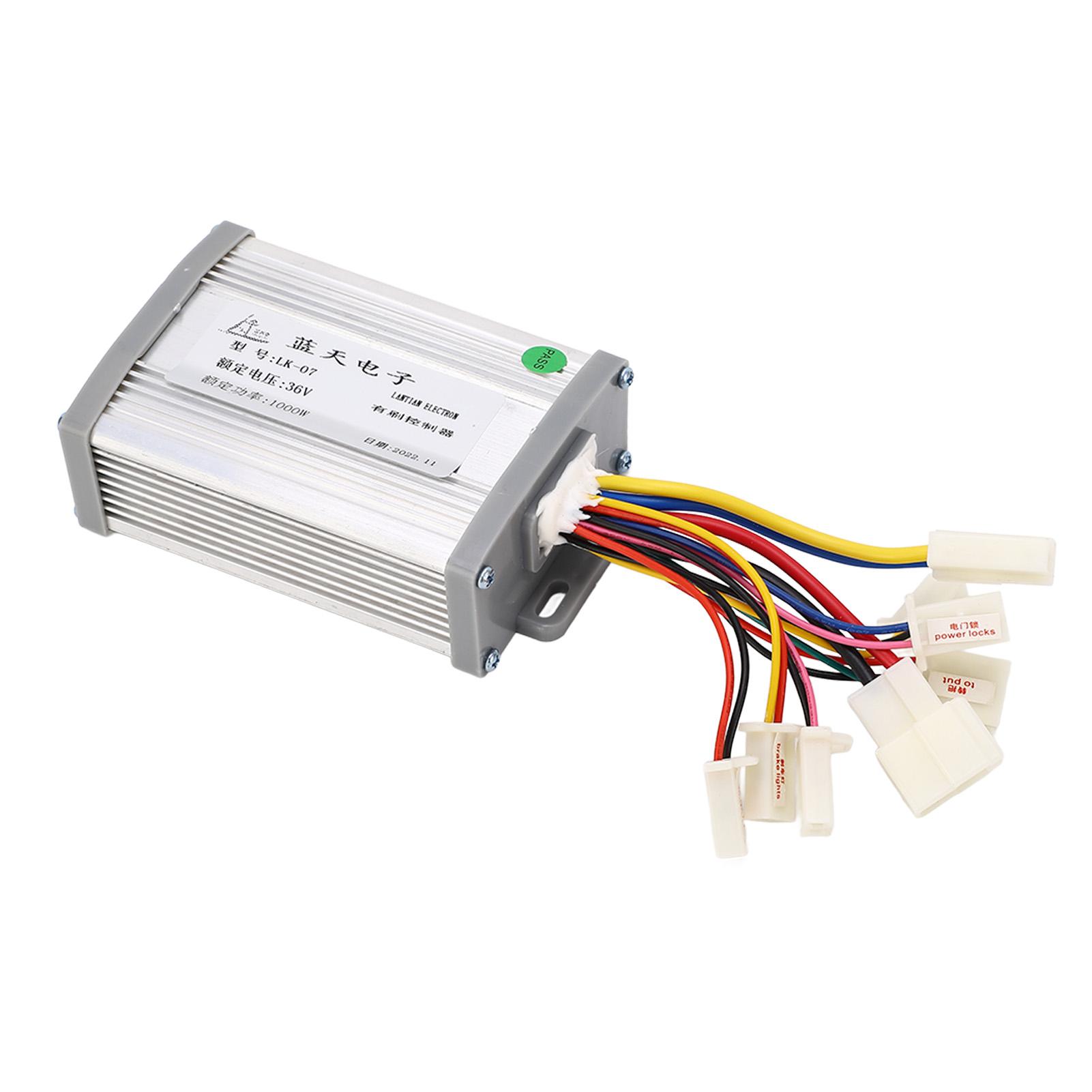 

Комплект контроллера двигателя, ручка газа, педаль, щеточный, литиевый, комплект для модификации электровелосипеда, 36 В 1000 Вт