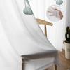 Spring Watercolor Plant Leaves Sheer Curtains For Living Room Kitchen Window Curtains Bedroom Tulle Voile Curtains