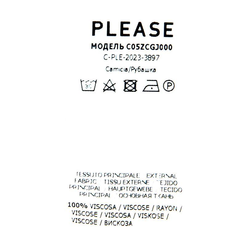 Chemise grigio c0xhcgh000 Femme PLEASE