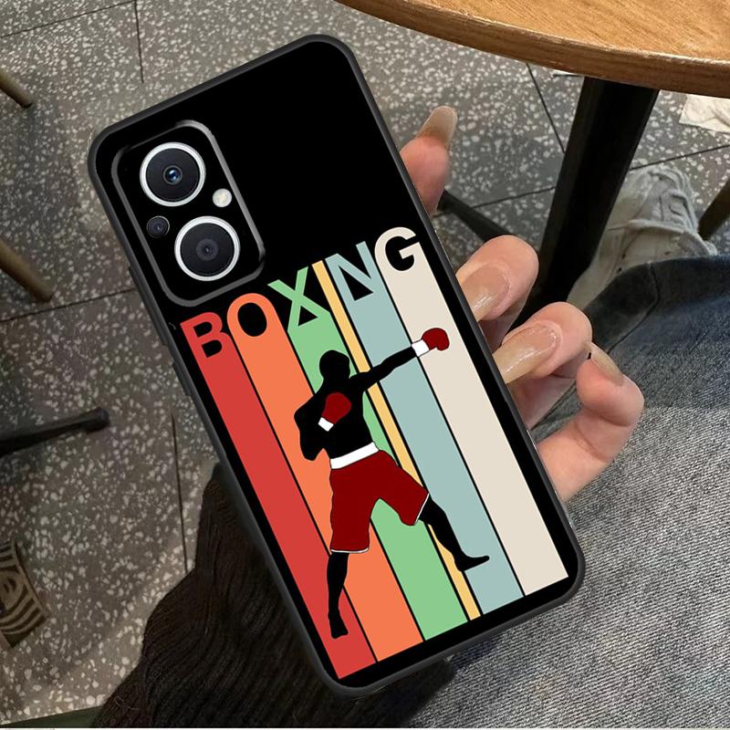 Boxing Art For OPPO Reno 11F 12F 13F 14F 8T 10 11 12 13 14 Pro 8 7 Lite OPPO Find X8 X6 X5 X9 Pro Case