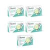 Herbals Cucumber And Coconut Soap For Men And Women, 125g Each, Pack Of 5, Refreshing Skin Cleanser Bar