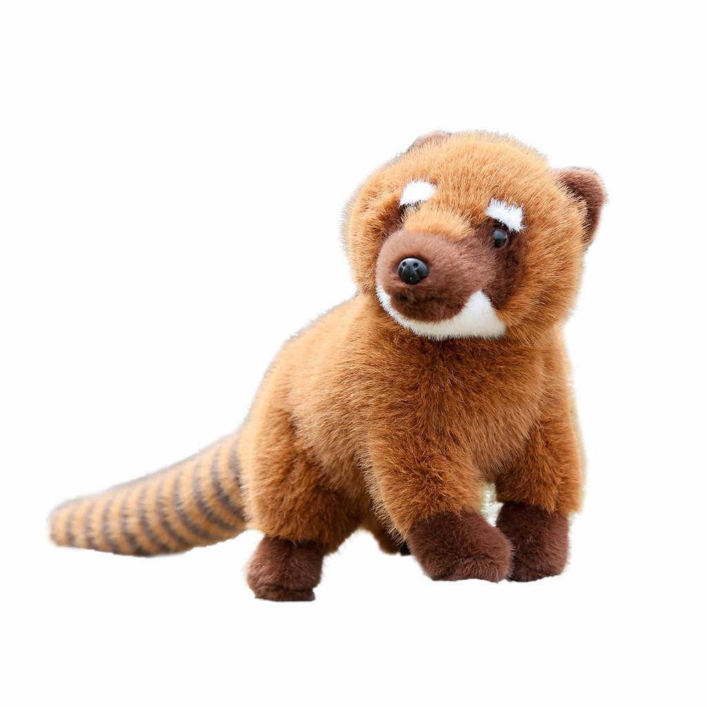 American Coati South Raccoon Plush Doll Animal Cushion Birthday Present Children