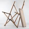 Outdoor Folding Chair Raised Butterfly Chair Detachable Camping Chair Portable Recliner Fishing Picnic Chair Send Storage Bag