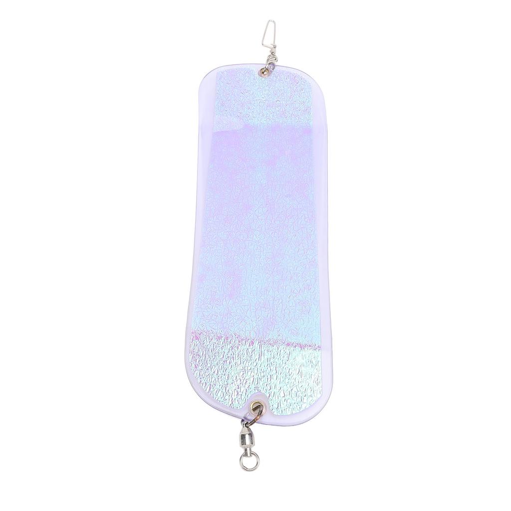 Fishing Flasher ABS Underwater Double Sided Luminous Swivel Diving Board Flasher for Sea Fishing Trolling Accessories