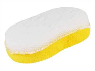 Double-sided Microfiber Sponge + Mesh 19x11x5 Cm