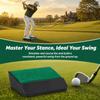 Artificial Turf Foot Alignment Pedal Plastic Base Golf Practice Board  Golf Training