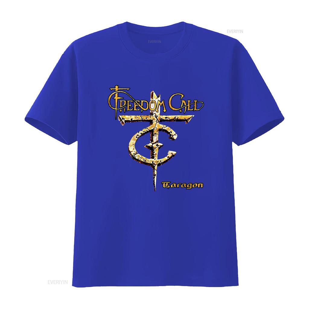 Freedom Call German Power Metal Band Taragon T Shirt S 2XL Long or s vintage Washed Stretched Breathable designer clothes homme