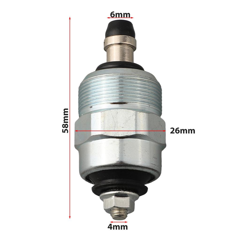 12V 1A Dieselgenerator Drivstoffpumpe Solenoid Passer For T TA W +~