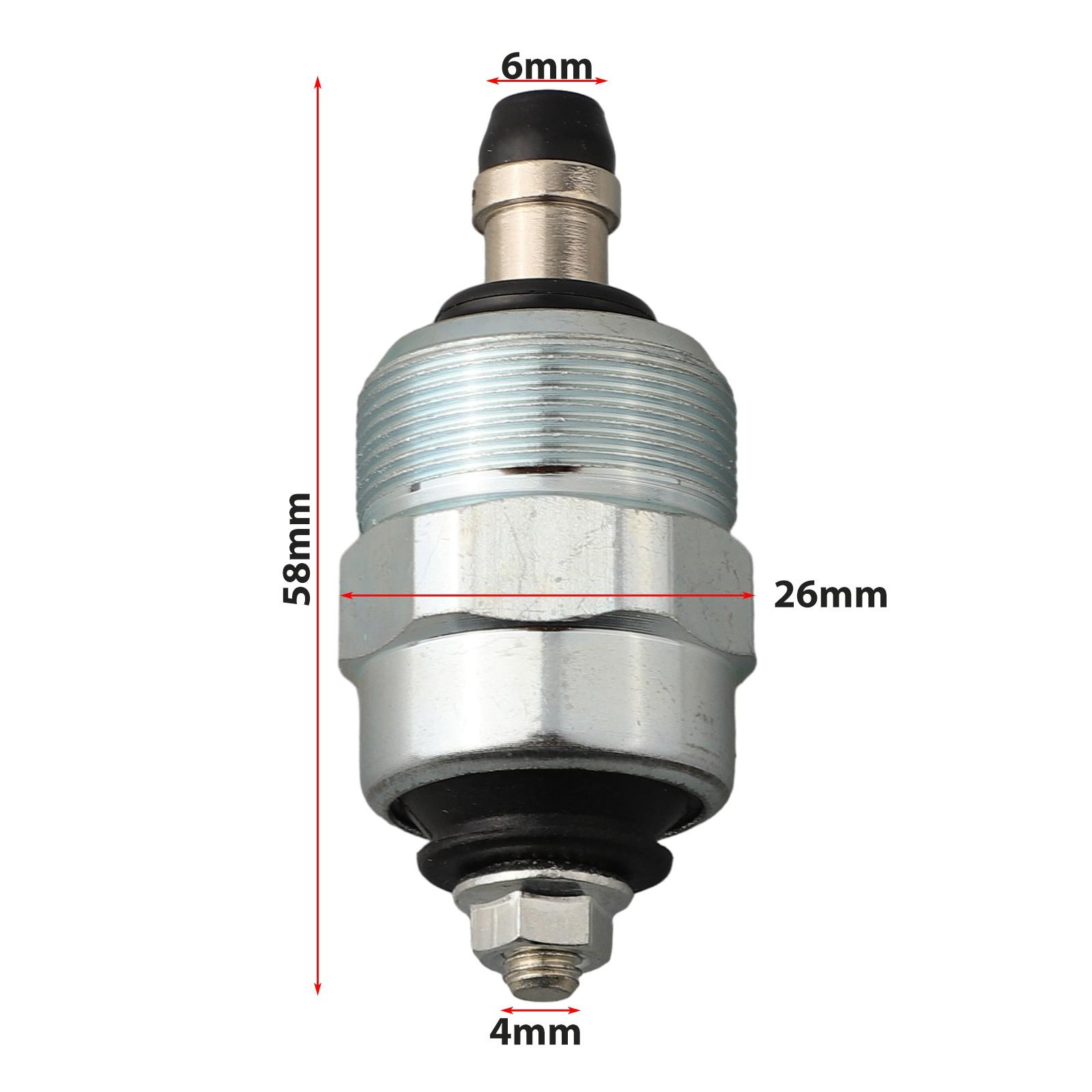 

Соленоїд паливного насоса дизельного генератора 12 В 1 А підходить для T TA W +~