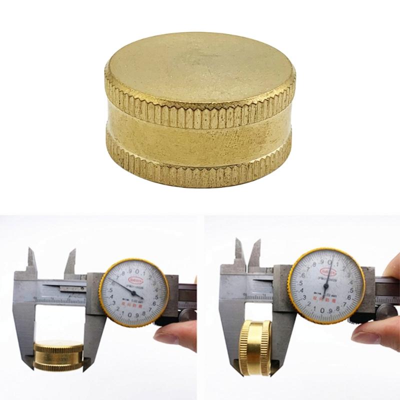 6pcs Leak Proof Brass Propane Bottle Caps Propane Cylinder Caps Secure Seals Brass Caps Campings Propane Accessories