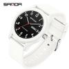 Sanda Men's & Women's Student Waterproof Silent Dual Calendar Quartz Watch