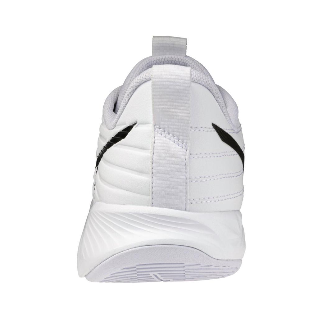 Mizuno Wave Momentum Pro Volleyball White and 2E Shoes, Black, 30.0 cm,