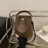 Bag new niche trend line fashion small fresh autumn women portable crossbody bucket bag