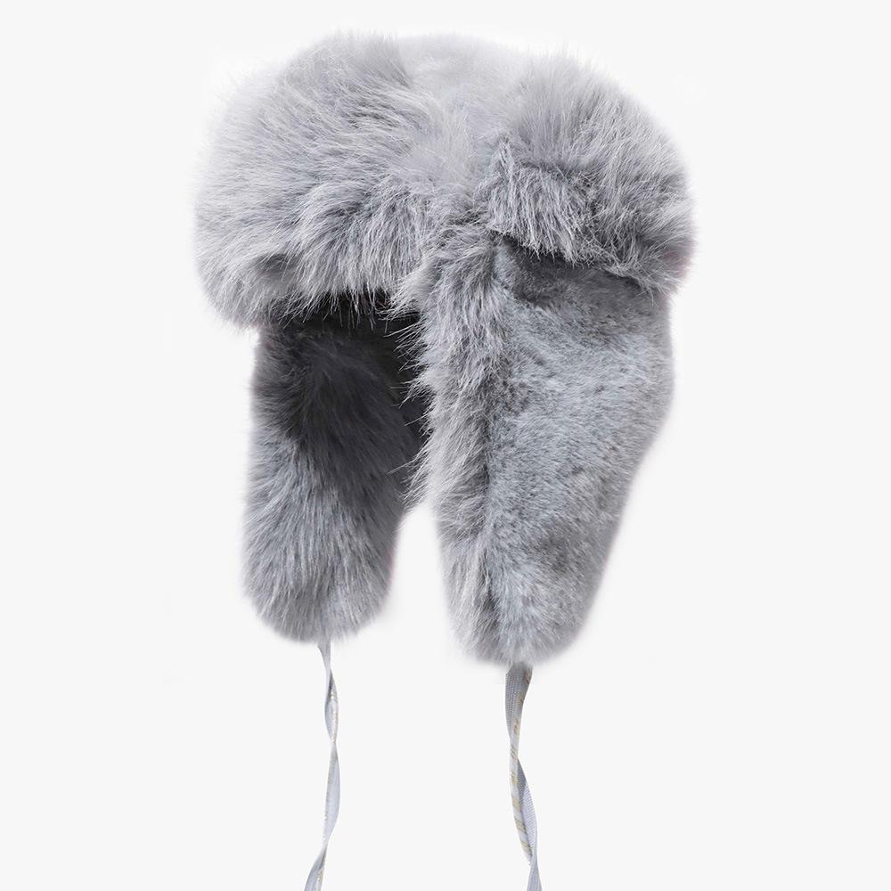 New Winter Lei Feng Hat for Women with Cold-proof and Thick Solid Color Simple and Versatile Korean Version Outdoor Skiing and Cycling Warm Hat