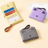 Multi Card Position Cat Wallet Zipper Student Card Coin Purse Portable Cartoon Wallet  Girls