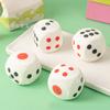 2pcs Creative Dice Soft Pinch Relieve Office Stress and Tension Decompression Slow Rebound Fidget Daily Office Toy Party Gifts.