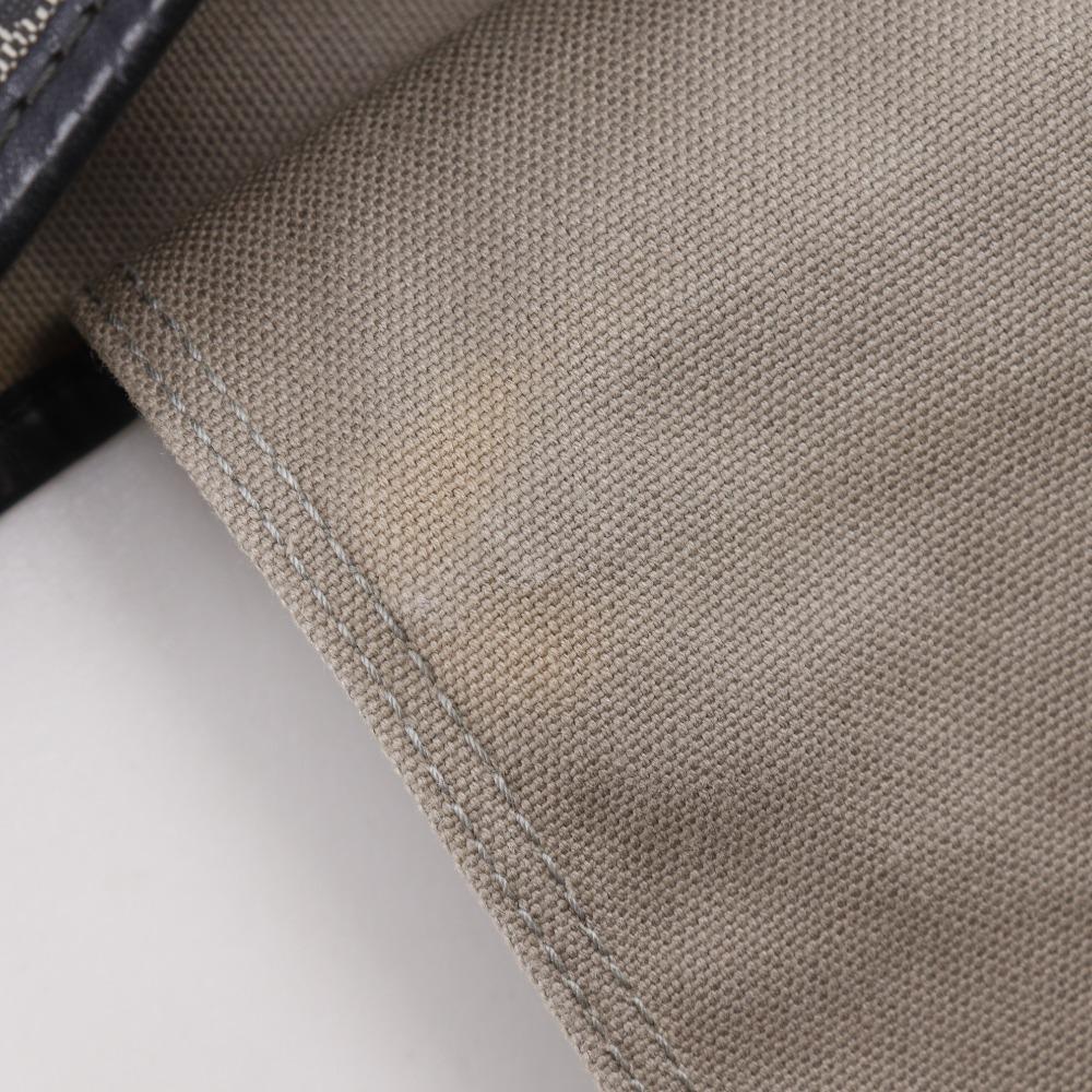 Loewe Anagram Handbag Tote Bag Gray / Black PVC/leather Unisex Used