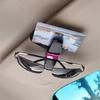 Multifunctional Carbon Fiber Car Glasses/Ticket Clip