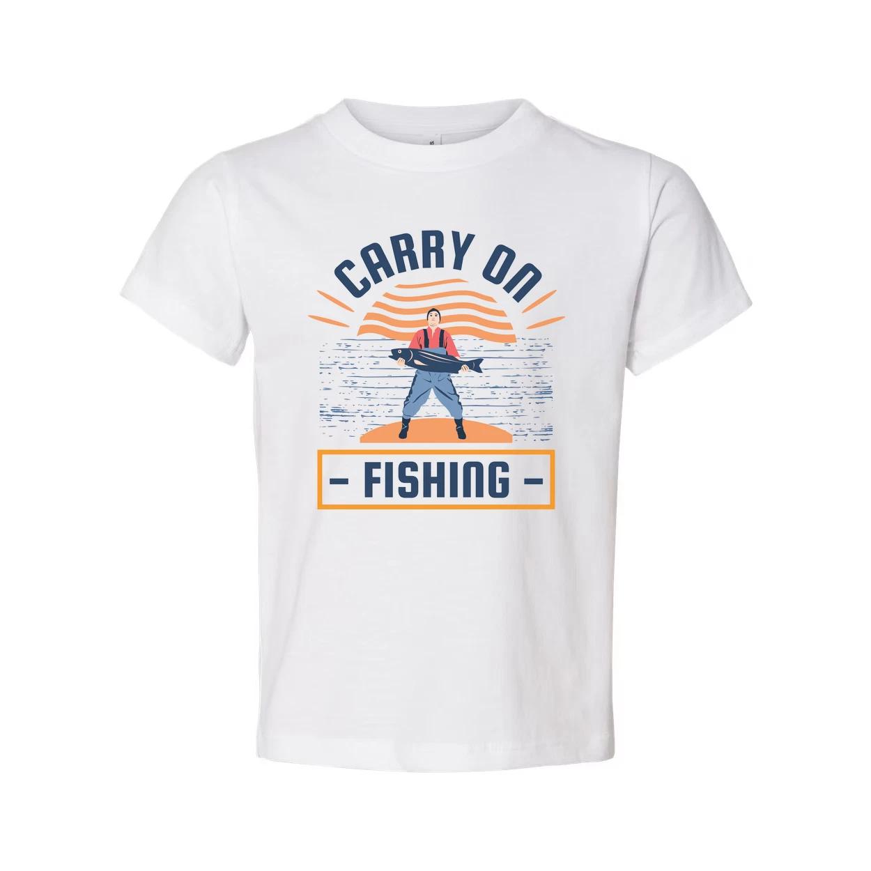 Carry On Fishing Unisex Graphic Tee 2XL