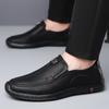 Fashion Fashion Casual Business Casual Men's Leather Shoes Spring Autumn New Designer Loafers Male Solid Color Designer Shoe Man