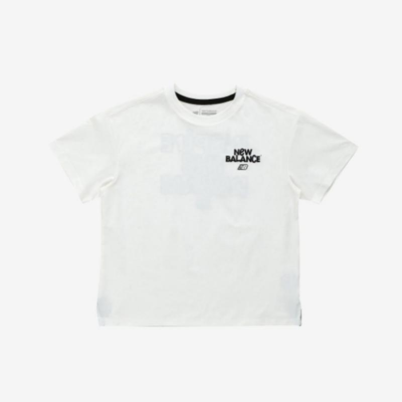 New Balance Kids Logo Point Functional Short Sleeve Tee B1 Nk9ef2102u 26 39 40 75