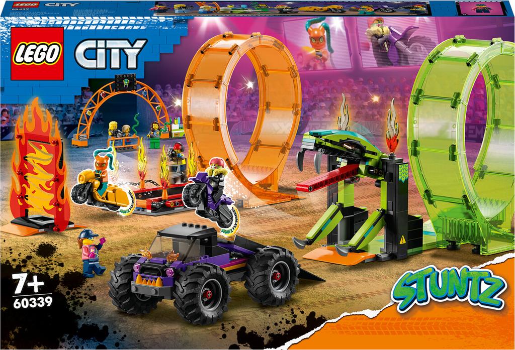 LEGO конструктор City – Шоу трюков с двойной петлей (60339)