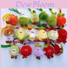 Carine Decorazioni Frutta in Peluche con Imbottitura in Cotone PP per Bambini e Collezionisti