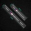 E90 Car For BMW 4Pcs Transparent Badge Car Threshold Protector 3D Sticker Car Styling For BMW M M3 M4 M5 X1 X3 X5 X6 X7 F10 F20