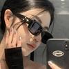 Korean UV Square Fashion Small Meteor Design [88flix] Sunglasses, Protection, Frame, Vintage, Glasses, Face,