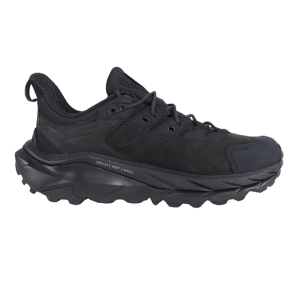 HOKA KAHA 2 LOW GTX Hiking Size Black Gore-Tex Shoes, Low-Cut, Men's, 25.0, (1123190-BBLC)