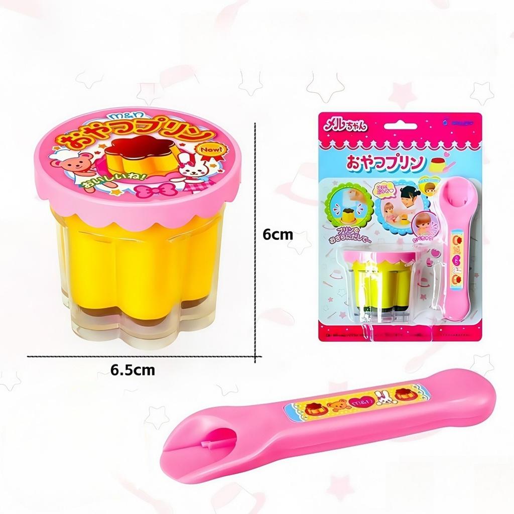 Pudding Toys Home Pretend Play Set Jelly Strawberry Pudding For Girls Feeding Toy Preschool Learning Education Tool Kids Gift