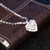 New Best Selling Diamond Anklet Korean Heart Full Diamond Foot Jewelry Popular Foot Jewelry