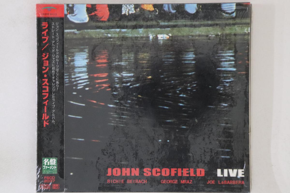 

CD JOHN SCOFIELD - Live FSCD2037 SOUND HILLS REC 2004 Japan Obi Jazz Used