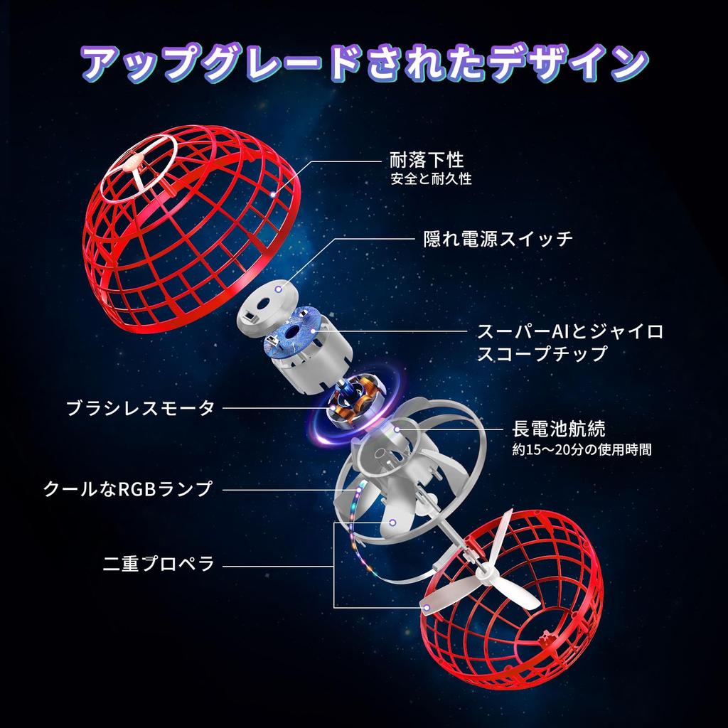 XINHOME מעופף אותנטי מואר עב"ם מעופף יד מיני פופולרי לילדים בגילאים בנים ומתנת חג המולד כדור, צעצוע, כיף, צעצוע, כדור, בומרנג, ספינר,