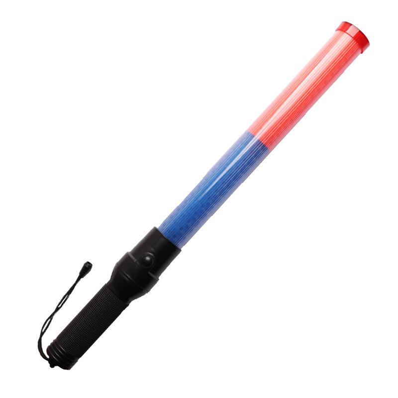 Anxiang 54cm Rechargeable Red & Blue Flashing Traffic Baton for Safety & Evacuation