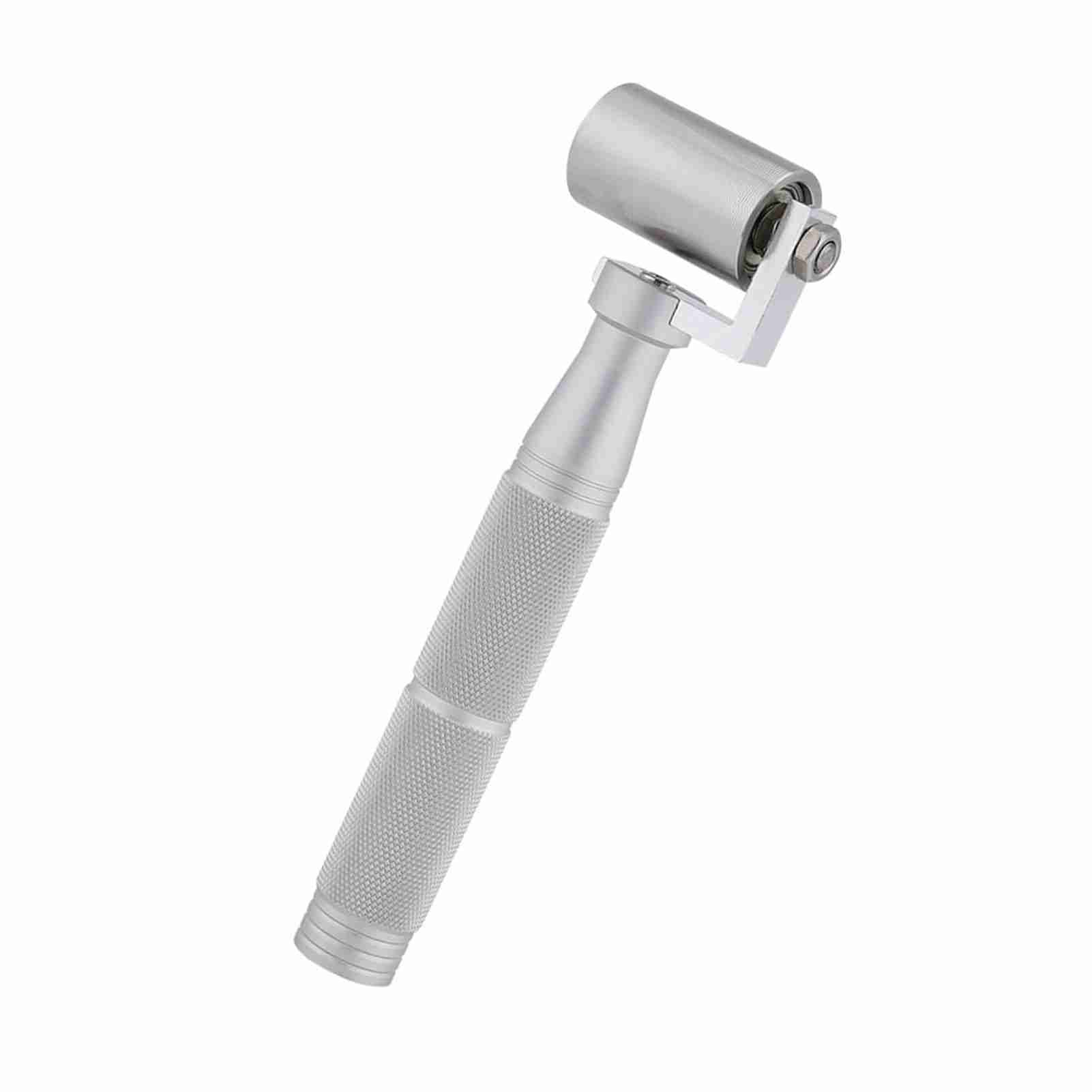

Hand Roller Plate Tool 40mm Stainless Steel Flat Pressure Seam Roller for Sewing Wallpaper Application