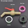 Garden Tank Faucet Filter Press S60X6 IBC Water Box Adapter Lengthen Connector Valve Sturdy Plastic Tap Hose Sludge Treatment