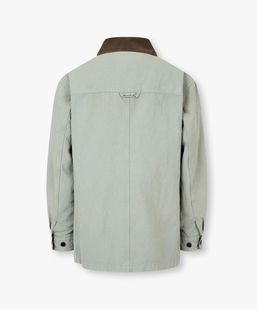 Man On The Boon Vintage Washed Half Jacket_Mint 4716109011