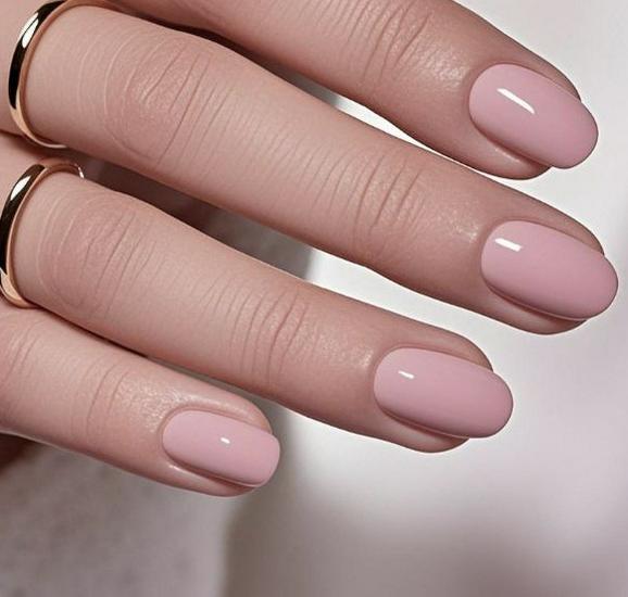 Removable Solid Color Wearable Nail Tips - Set of 24 False Nails